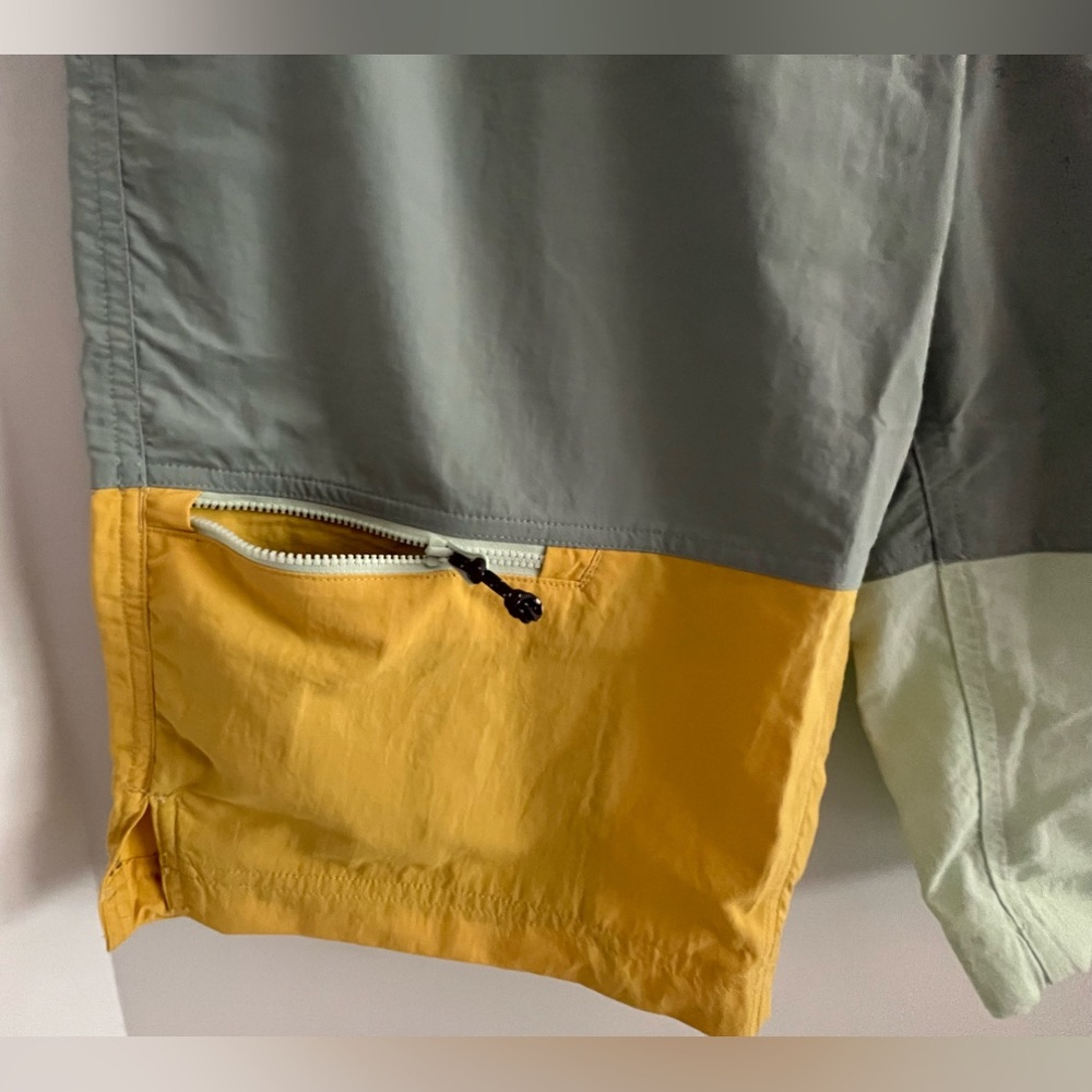 Columbia Summerdry Unlined WaterRepellent ColorBlock Adjustable Belt Nylon Short - Picture 8 of 12